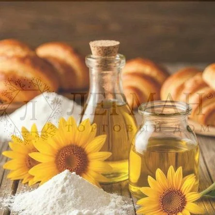 Масло подсолнечное рафинированное дезодорированное